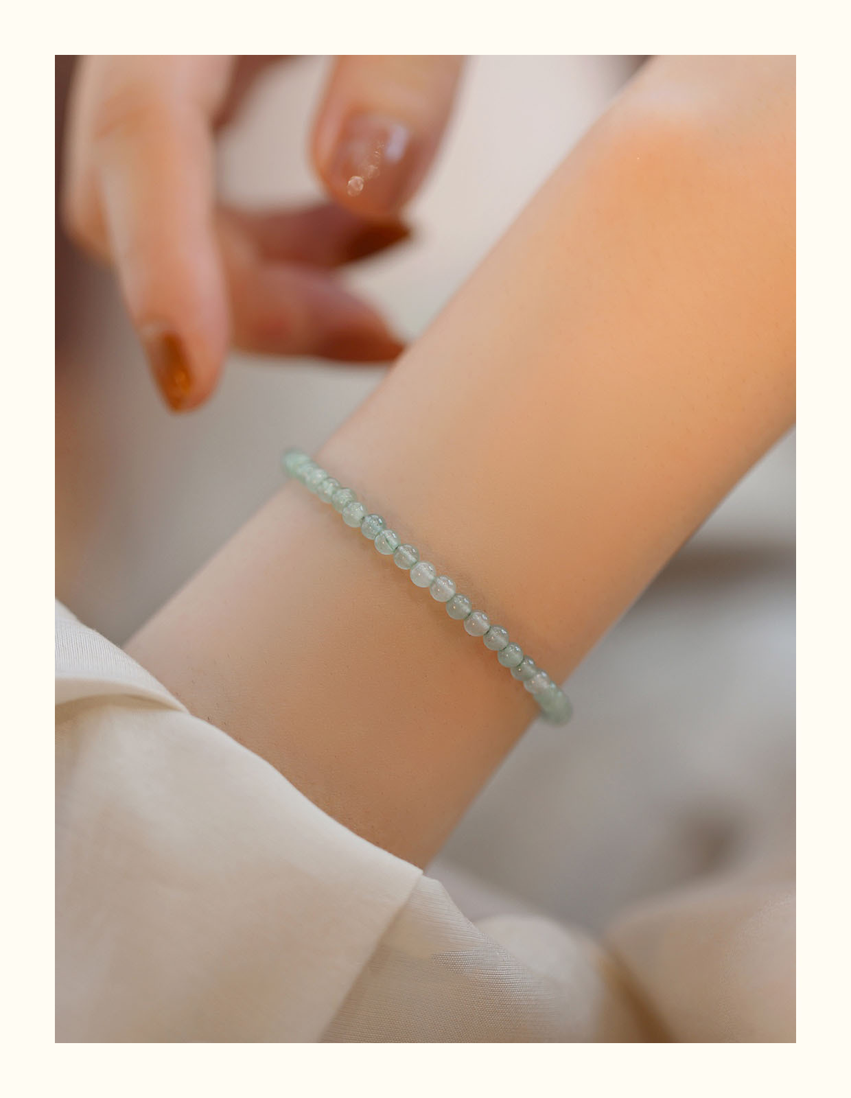 Natural grape stone bracelet transshipment bead bracelet