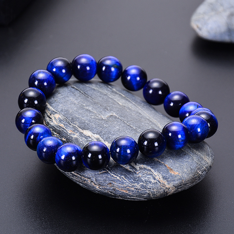 5A natural stone blue tiger eye bracelet eagle eye stone bracelet