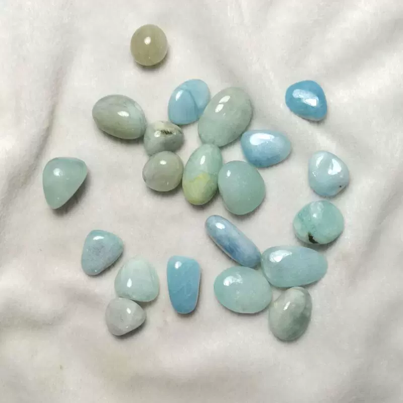 Natural aquamarine rubble bonsai stone fish tank stone beryl bare stone