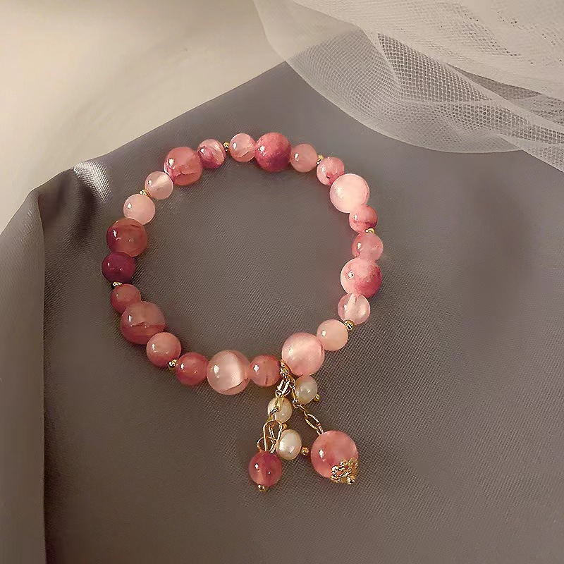 New natural crystal stretch temperament hand ornament