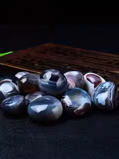 Natural Persian agate gravel large grain decoration flower pot landscape decoration stone agate handle piece
