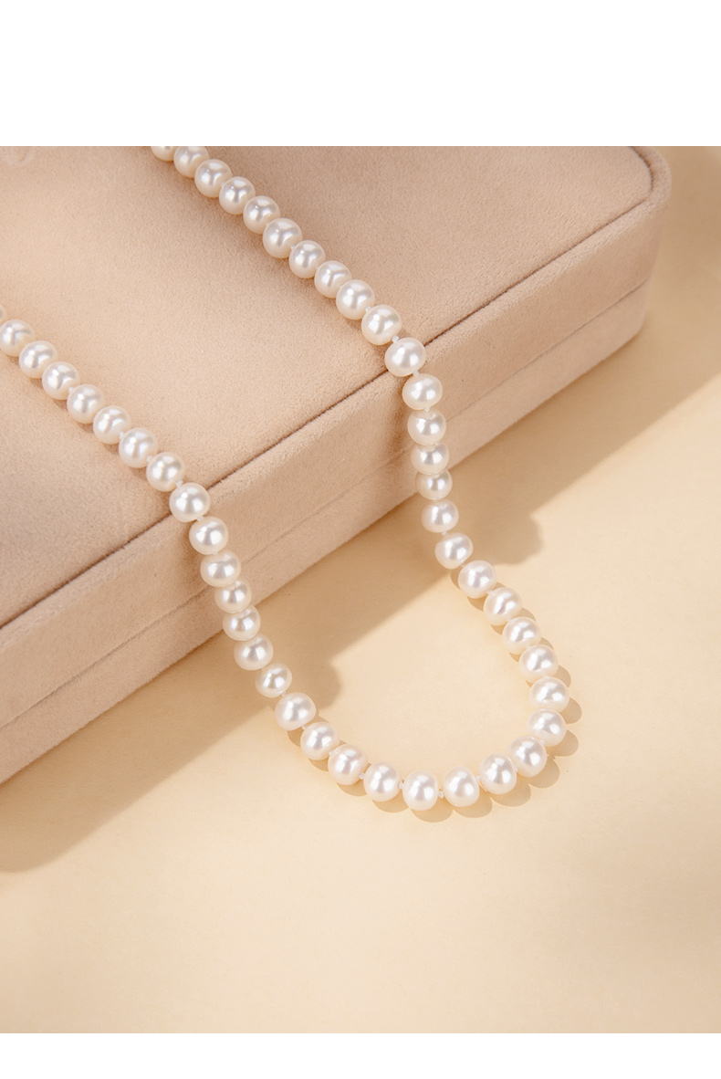Freshwater pearl necklace female mother necklace new jewelry