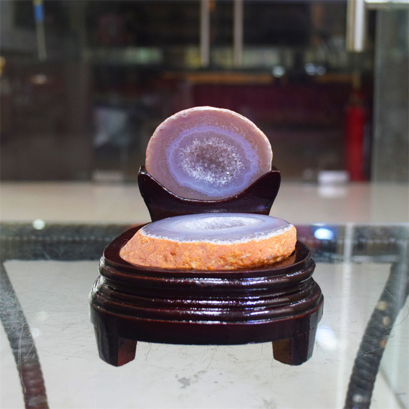 Natural agate crystal rough cornucopia home office amethyst cave Uruguayan crystal cluster ornaments