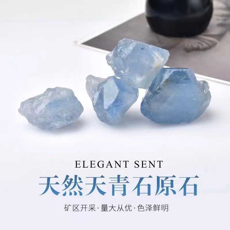 Natural Lapis Lazuli Rough Blue Water Ore Specimen Diffuser Stone Crystal Aromatherapy Stone Crystal Rough Stone Fish Tank Decoration
