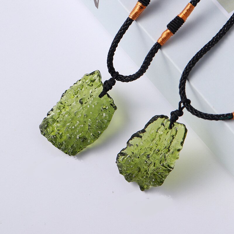 Czech meteorite pendant original stone jewelry necklace exquisite with the type pendant crystal stone mine mark collection gifts